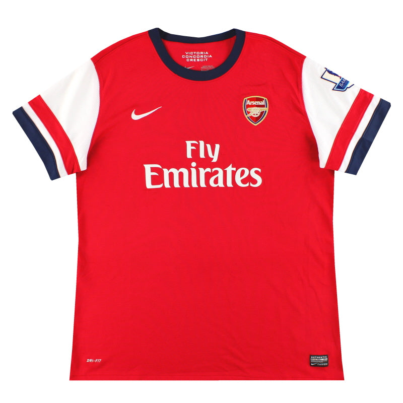 Camiseta Nike de local para mujer del Arsenal 2012-14 Rosicky #7 XL