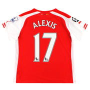 Camiseta de local de mujer Puma del Arsenal 2014-15 Alexis #17 XL