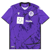 Camiseta de visitante Macron del Stevenage 2024-25 *Como nueva* L