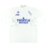 Camiseta de local Leeds Asics 1995-96 Manga Larga L