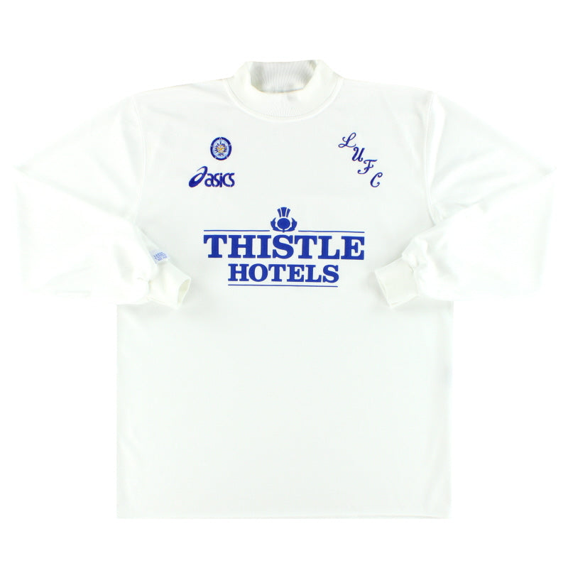 Camiseta de local Leeds Asics 1995-96 Manga Larga L
