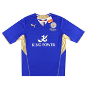 Camiseta de local Puma 'Champions' del Leicester 2013-14 *con etiquetas* L