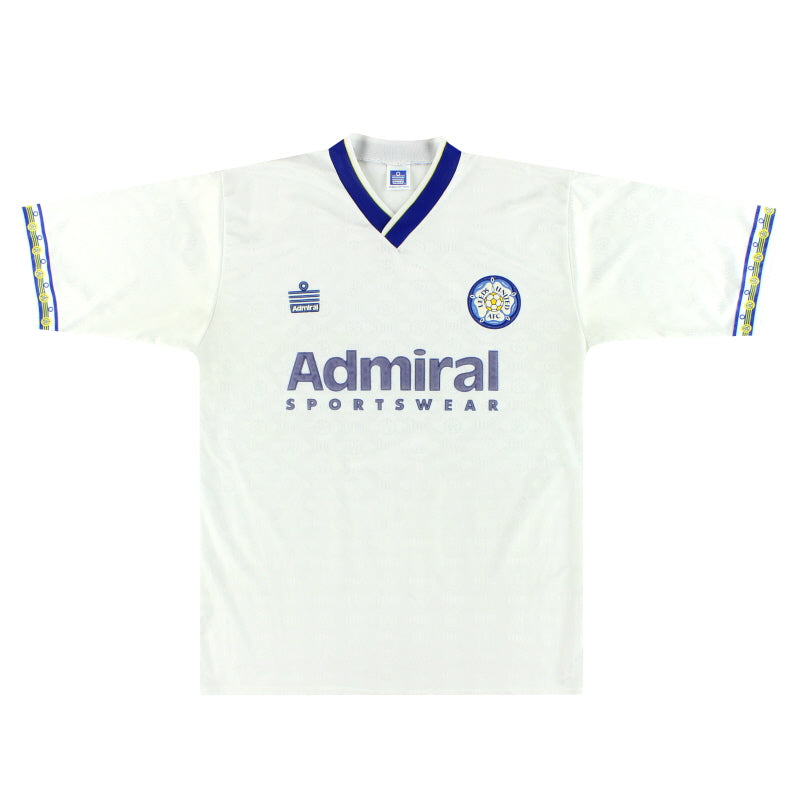 Camiseta de local Leeds Admiral 1992-93 Talla L