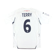 2007-09 Inglaterra contra Brasil Camiseta Umbro Local Terry #6 L