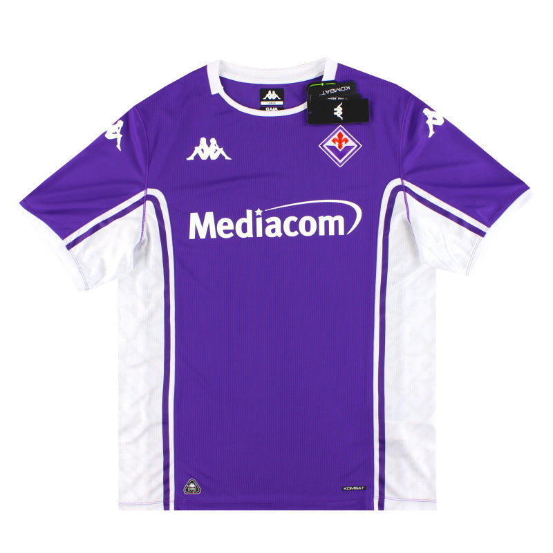 Camiseta Kappa Kombat de local de la Fiorentina 2025-26 *Nueva en caja* Talla L