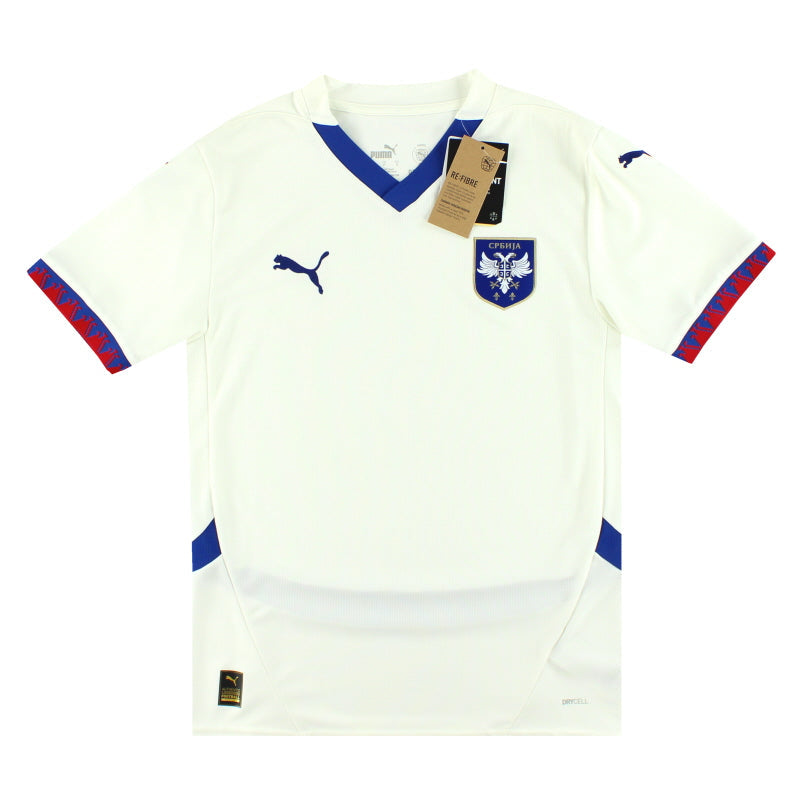 Camiseta de visitante Puma de Serbia 2024 *con etiquetas* S