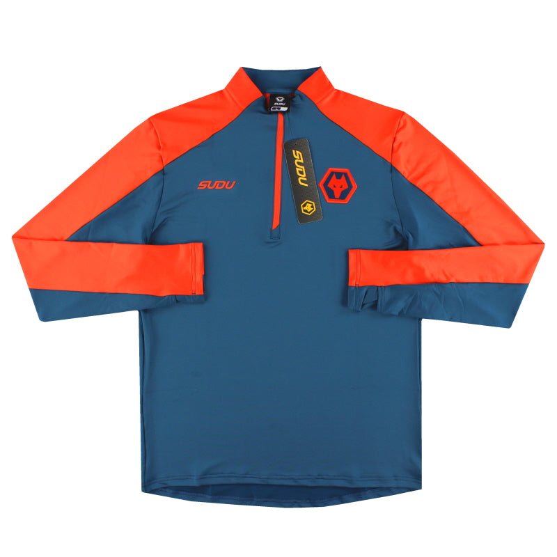 2024-25 Wolves Sudu Camiseta de Entrenamiento 1/4 Cremallera *A ESTRENAR EN CAJA* XL