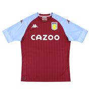 Camiseta Kappa Kombat de local del Aston Villa 2020-21 L