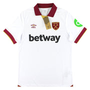 Camiseta de visitante Umbro del West Ham 2024-25 *Nueva en caja* L