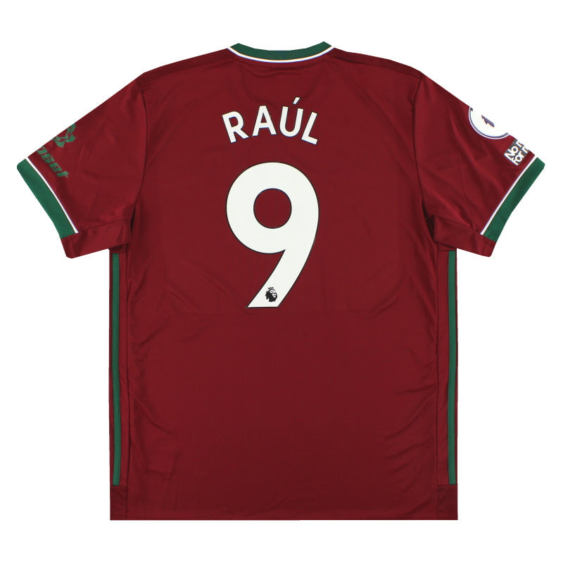 2020-21 Wolves adidas Tercera Camiseta Raúl #9 *con etiquetas* L