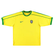 Camiseta Nike de local de Brasil 1998-00 Talla L