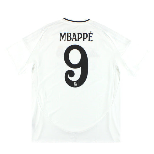 2024-25 Real Madrid adidas Home Shirt Mbappe #9 *w/tags* XL