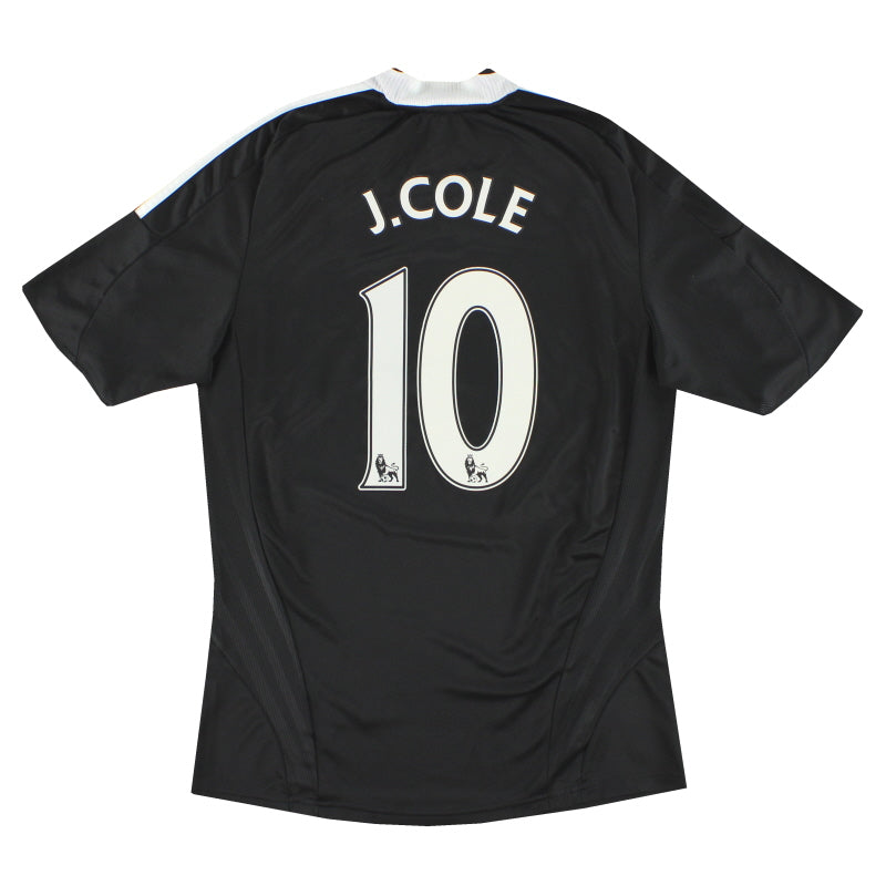 Camiseta de visitante adidas del Chelsea 2008-09 J.Cole #10 M