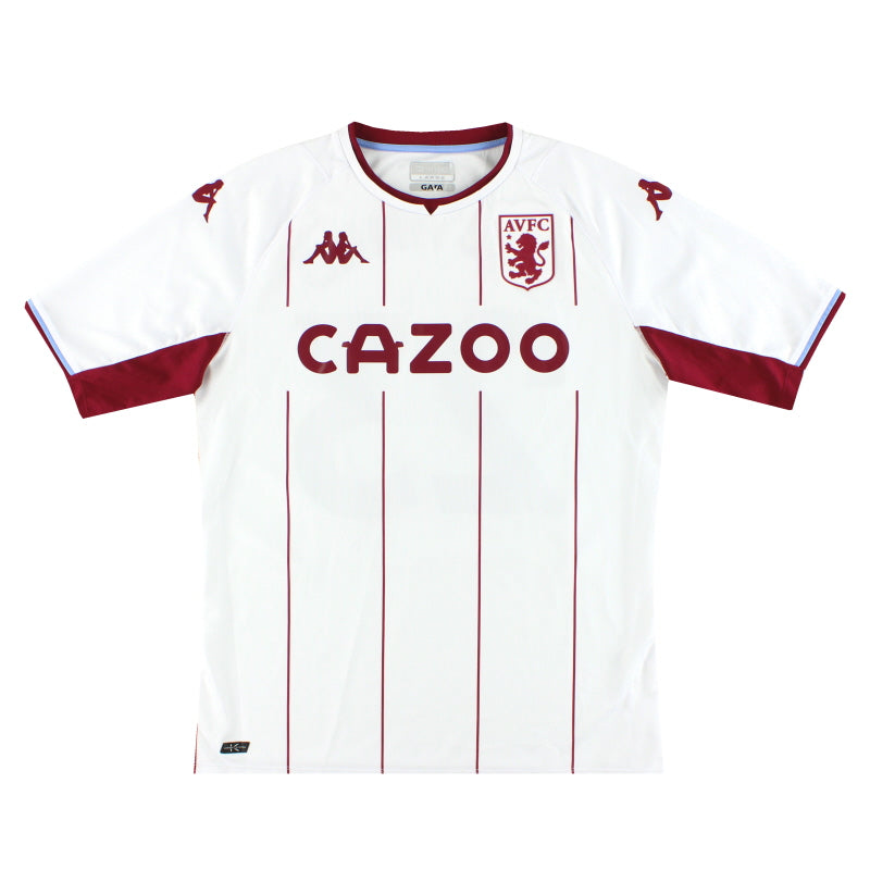 2021-22 Aston Villa Kappa Kombat Away Shirt M