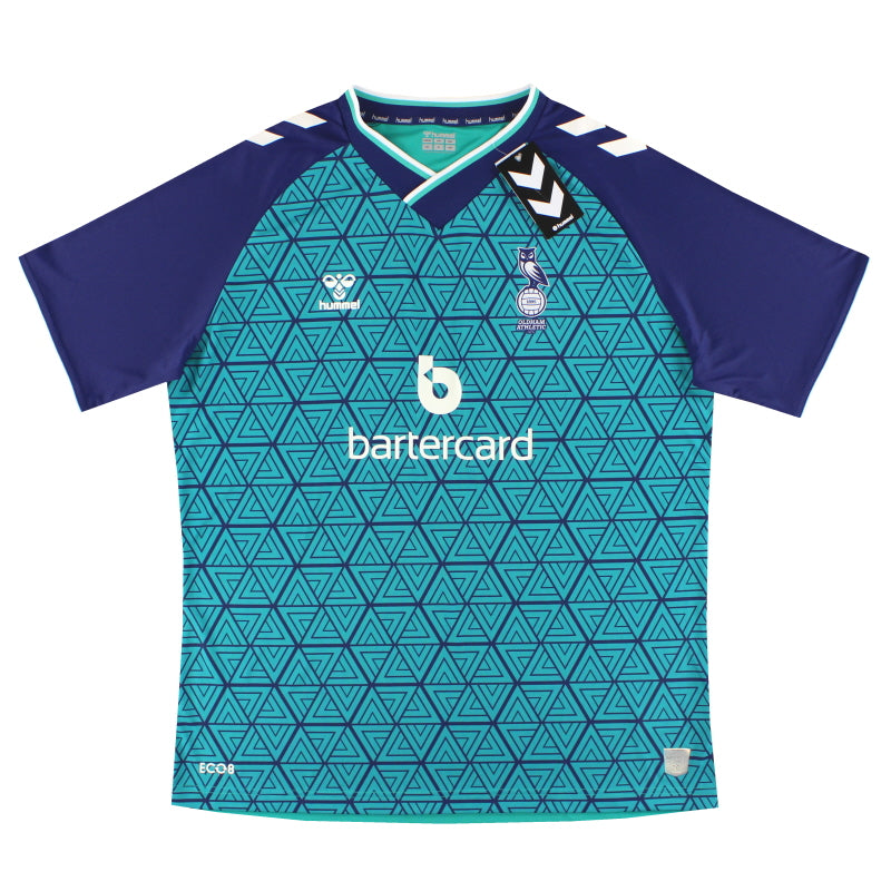 Camiseta de visitante Hummel del Oldham 2022-23 *con etiquetas* XXL