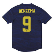 2019-20 Real Madrid adidas Authentic Away Shirt Benzema #9 *w/tags* M - Classic Football Kit