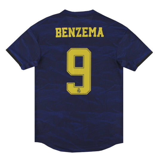 2019-20 Real Madrid adidas Authentic Away Shirt Benzema #9 *w/tags* M