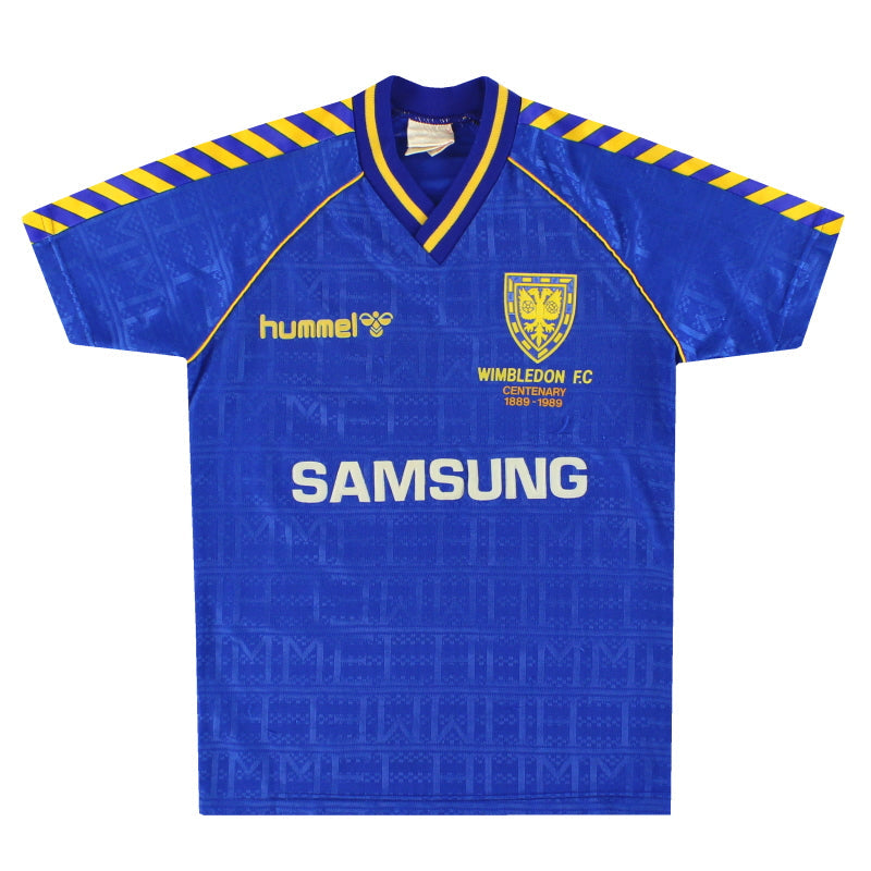 Camiseta Hummel local del Wimbledon 1989-90 Y