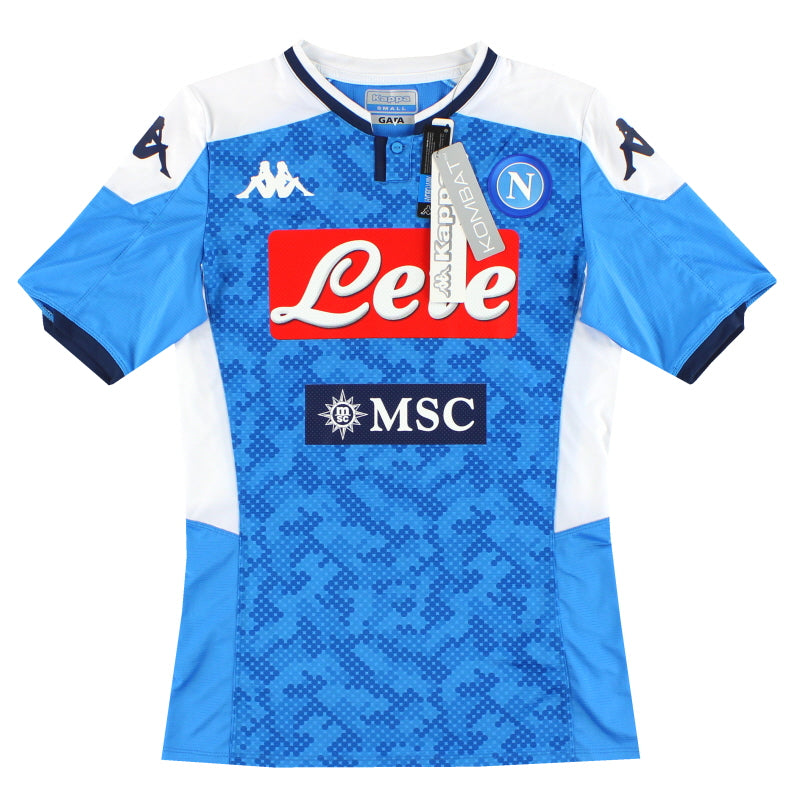 2019-20 Napoli Kappa Kombat Pro Camiseta Local *con etiquetas* S