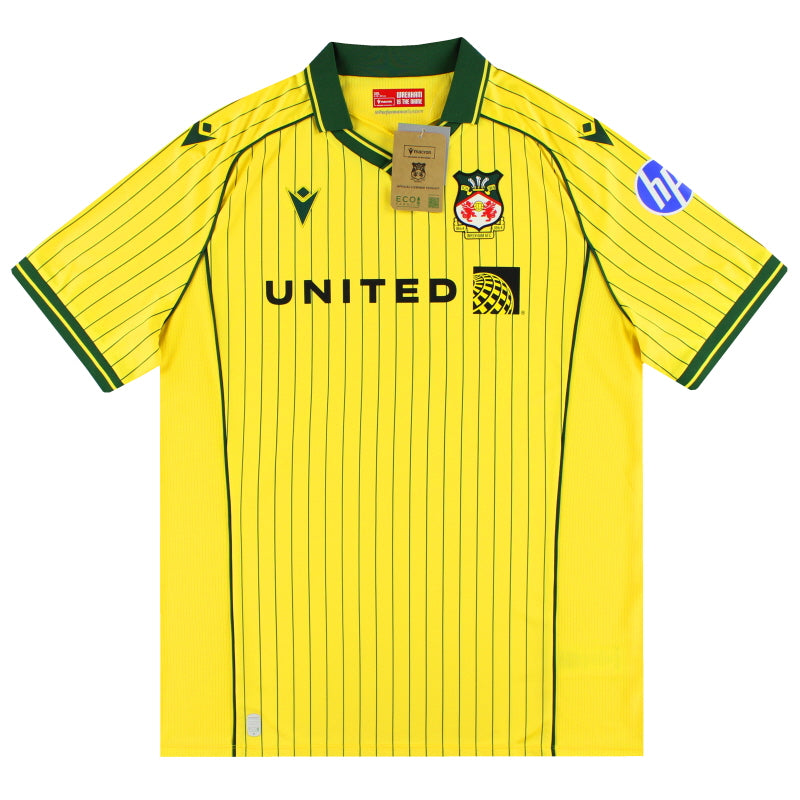 2025-26 Camiseta Macron de Visitante Wrexham *Nueva en Caja* M