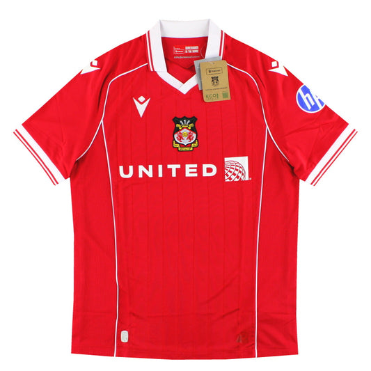 2025-26 Wrexham Macron Home Shirt *BNIB* XL
