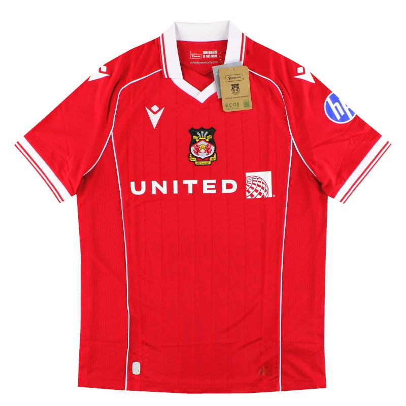 2025-26 Camiseta Macron Local del Wrexham *Nueva en Caja* XL
