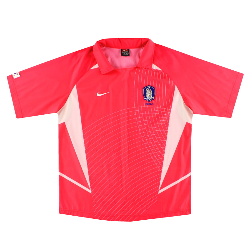 Camiseta de local Nike de Corea del Sur 2002-03 *Impecable* L