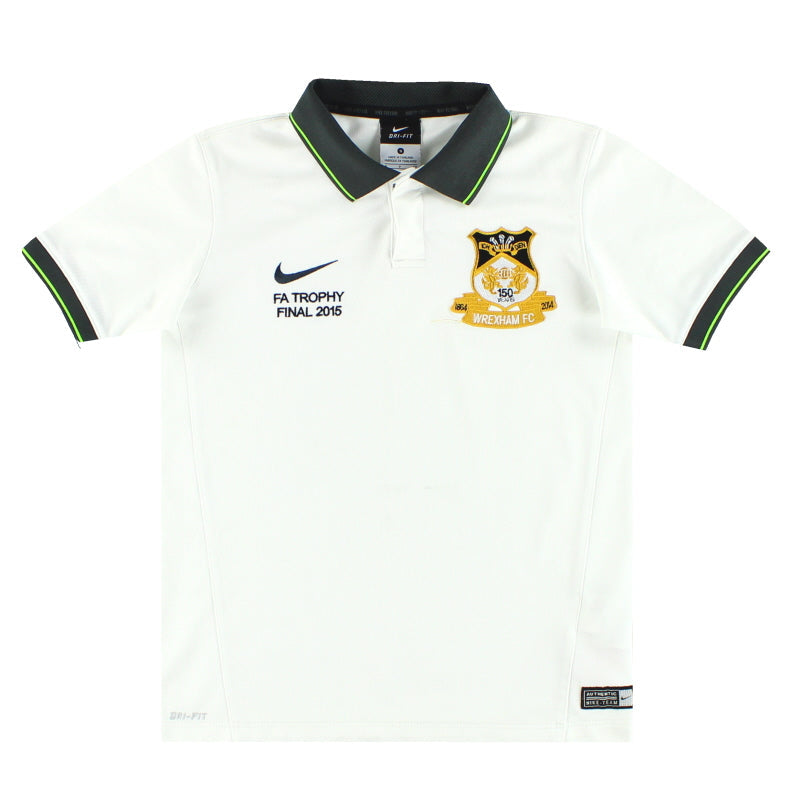 Polo de niño Nike 'Final FA Trophy' del Wrexham 2015