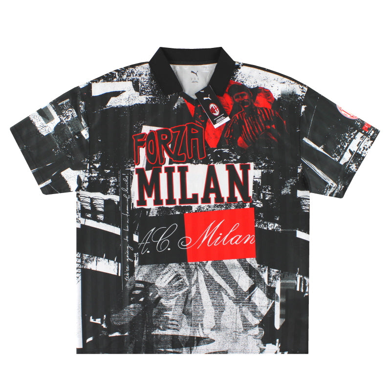 Camiseta retro ftblNRGY Puma AC Milan 2024-25 *BNIB* L