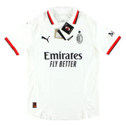 Camiseta auténtica Puma de visitante del AC Milan 2024-25 *Nueva con etiquetas* Talla S