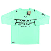 2021-22 Camiseta de Portero Puma Tercera del Manchester City *con etiquetas* M