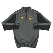 Sudadera de entrenamiento Newport County Hummel con cremallera de 1/4, 2020 Talla S