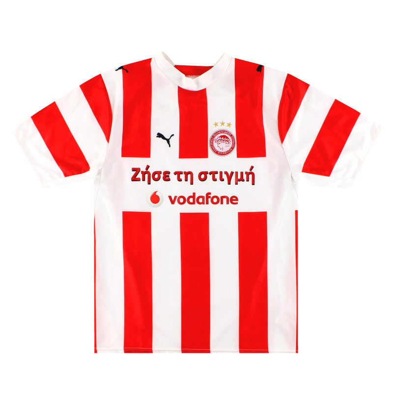 2006-07 Olympiakos Puma Camiseta Local Talla S