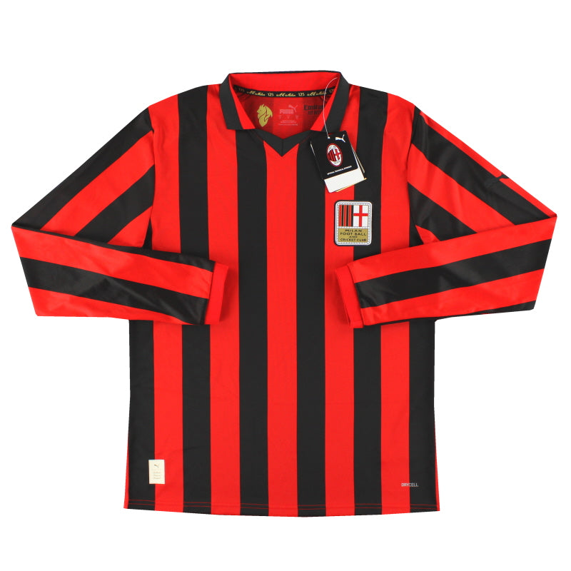 2024-25 AC Milan Puma Camiseta Local Auténtica Aniversario *con etiquetas* S