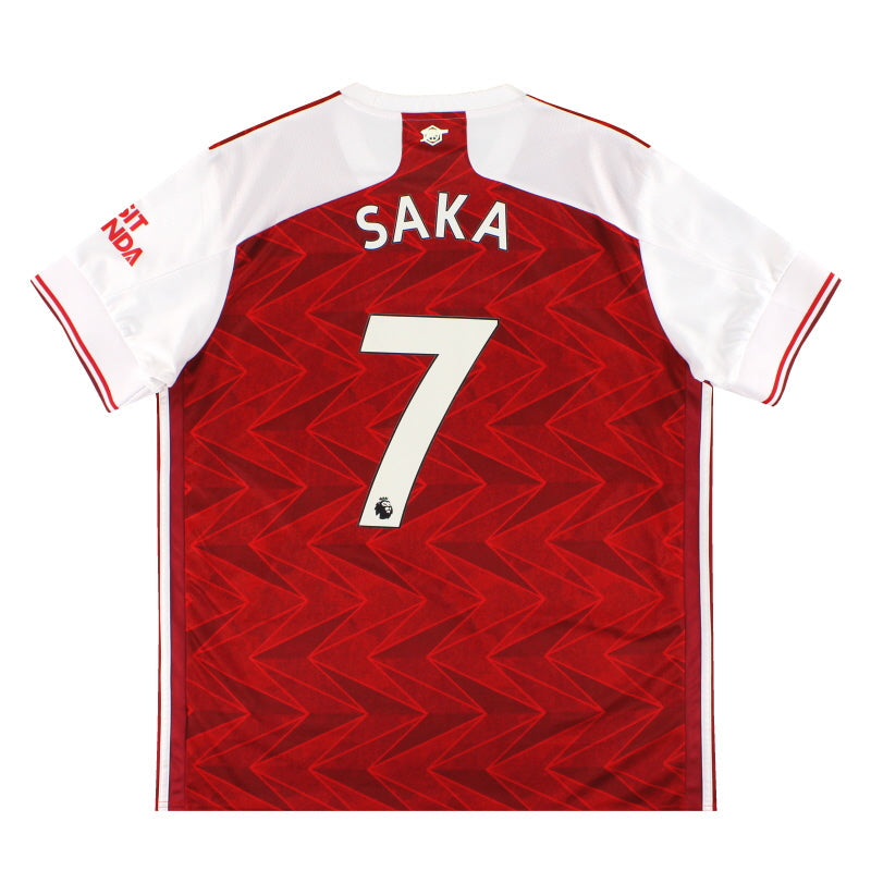 Camiseta de local del Arsenal adidas 2020-21 Saka #7 XL