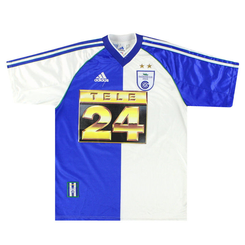 1999-00 Grasshoppers adidas Camiseta de local XL.Niños