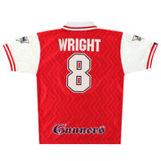 Camiseta de local Nike Arsenal 1996-98 Wright #8 L