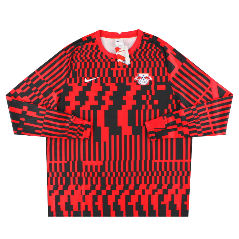 2021-22 RB Leipzig Nike Camiseta Calentamiento Pre-Partido M/L *Nueva en Caja* XXL