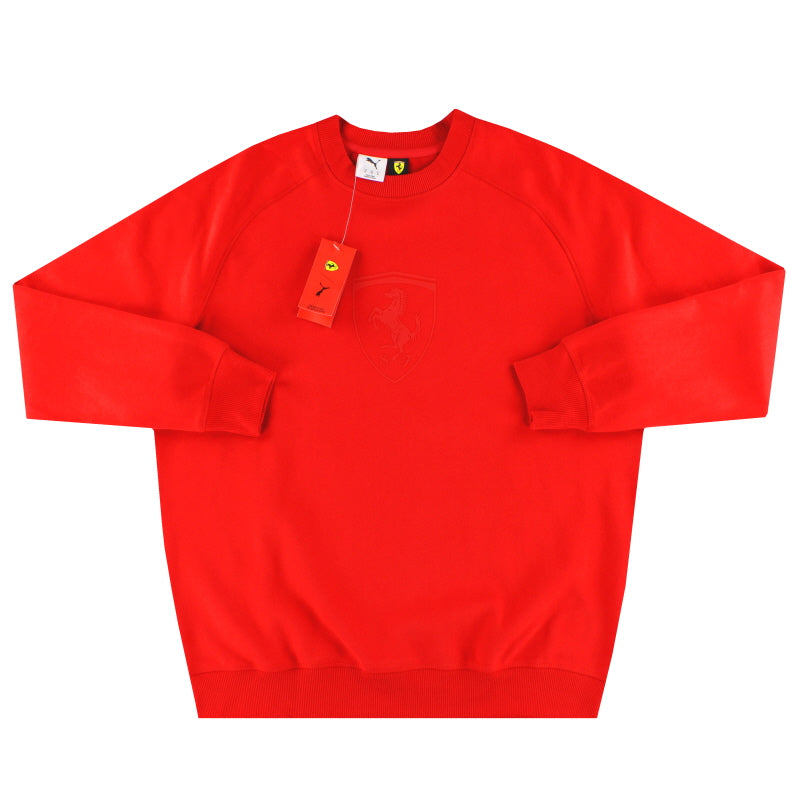 Puma Polera Ferrari Crew Sudadera *con etiquetas* XL