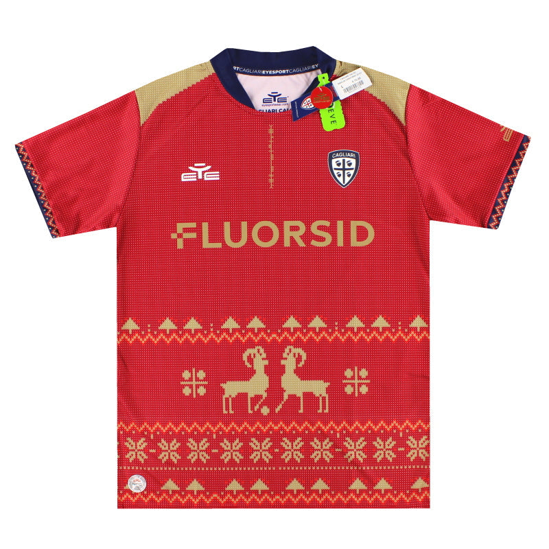 Camiseta Prepartido Navidad Cagliari 2022-23 *NIB* L