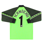 Camiseta Umbro de Portero del Manchester United 1998-99 Schmeichel #1 J