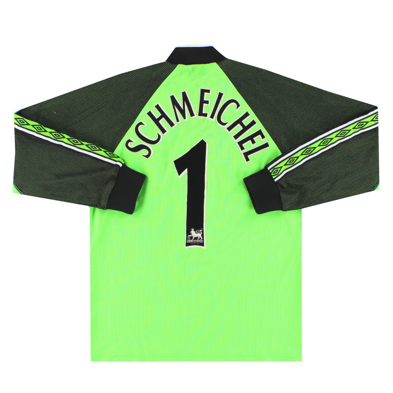 Camiseta Umbro de Portero del Manchester United 1998-99 Schmeichel #1 J