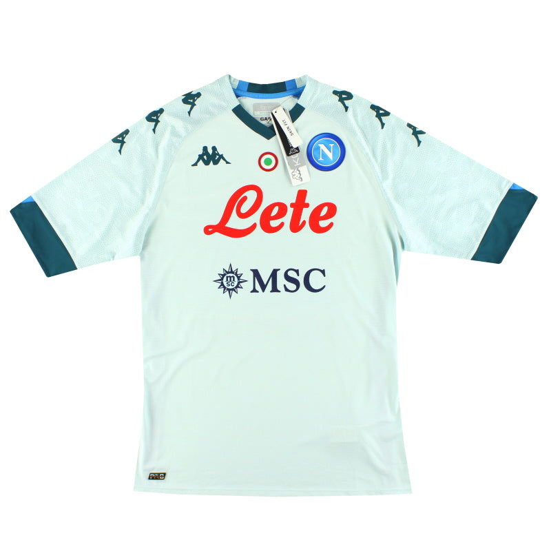 Camiseta de visitante Kappa Kombat Pro del Napoli 2020-21 *con etiquetas* XXL