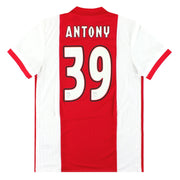 Camiseta de casa del Ajax de la temporada 2020-21 adidas Antony #39 *con etiquetas* L