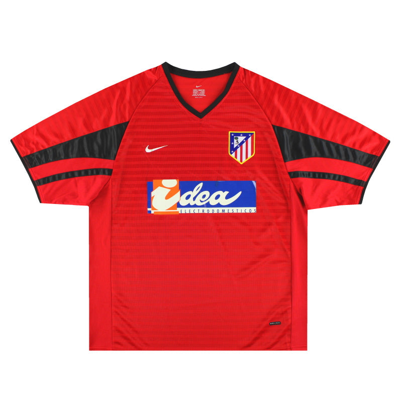2001-02 Atletico Madrid Nike Camiseta de Visitante M