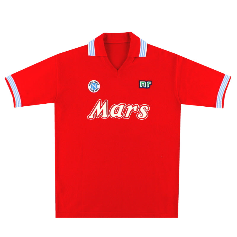 1988-90 Napoli Ennerre Reedición Tercera Camiseta #10 (Maradona) L