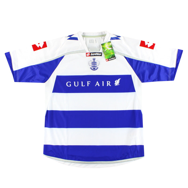 Camiseta de casa QPR Lotto 2009-10 *con etiquetas* XL