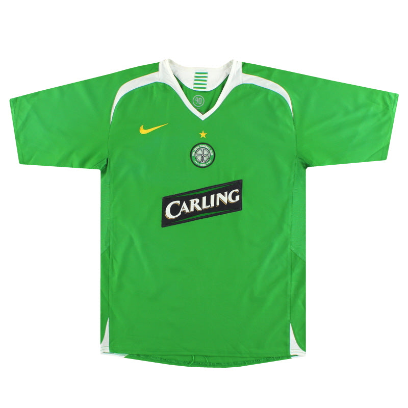 Camiseta visitante del Celtic 2005-06 *Impecable* XL.Niños