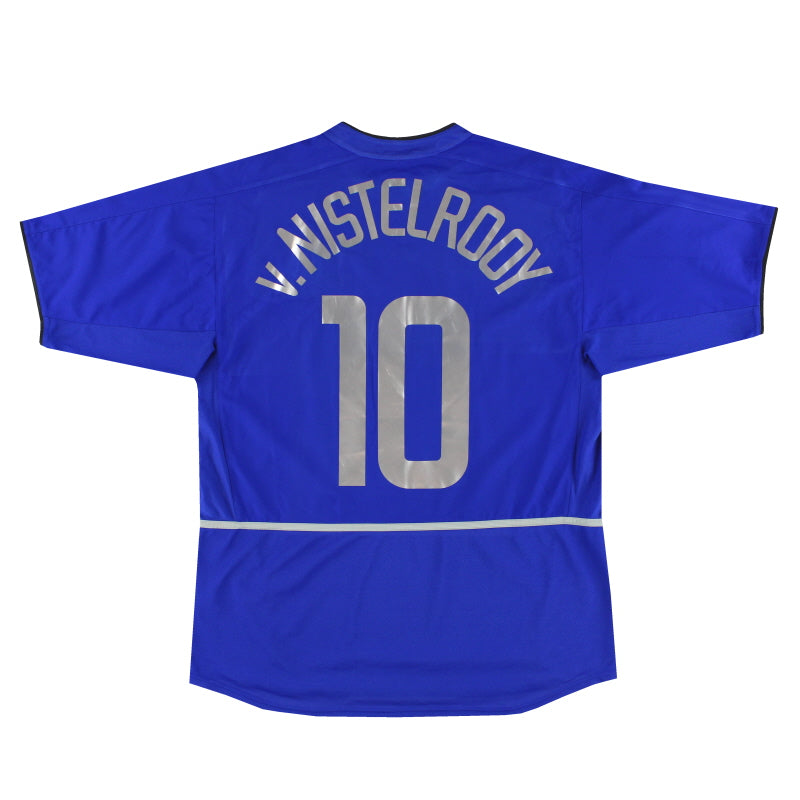 Camiseta Nike del Manchester United 2002-03 (Tercera, CL) v.Nistelrooy #10 L