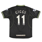1998-99 Manchester United Umbro Third Shirt Giggs #11 L - Classic Football Kit
